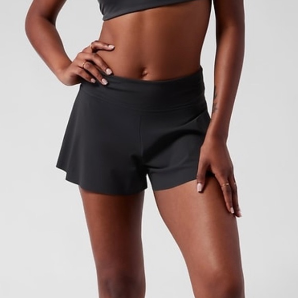 Athleta Other - NWT Athleta Makani Swim Short. Black Medium
